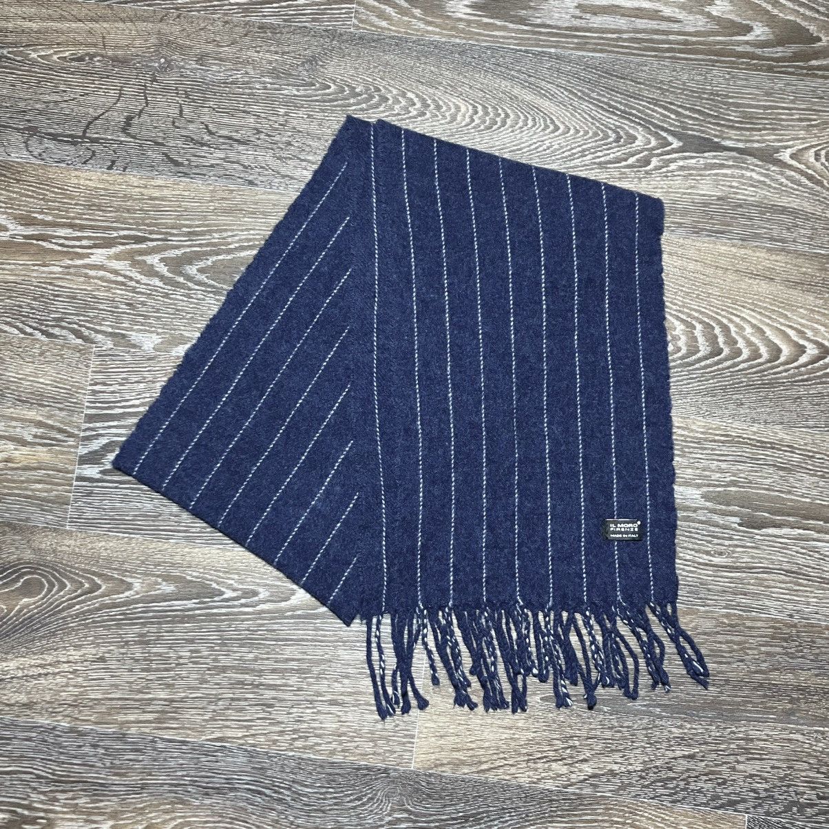 Other IL MORO FIRENZE Cashmere Wool Blend Striped Scarf Muffler Size ONE SIZE - 1 Thumbnail