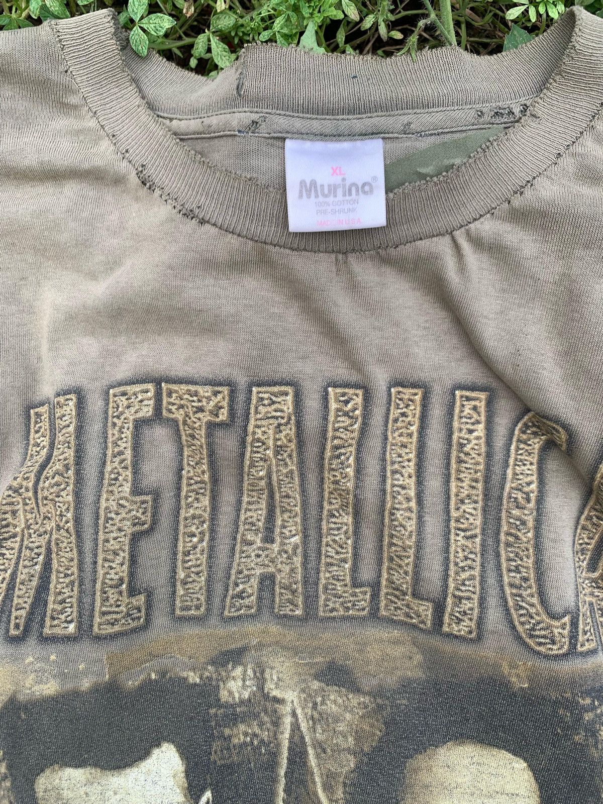 🔥Vintage Metallica “Poor Touring Me” 1996/97 Tour Tee Trash