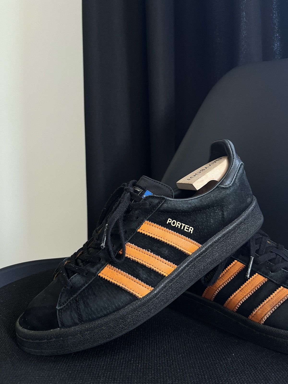 Adidas × Porter Adidas x Porter Yoshida & Co Campus Sneakers Size US 7.5 / EU 40-41 - 2 Thumbnail