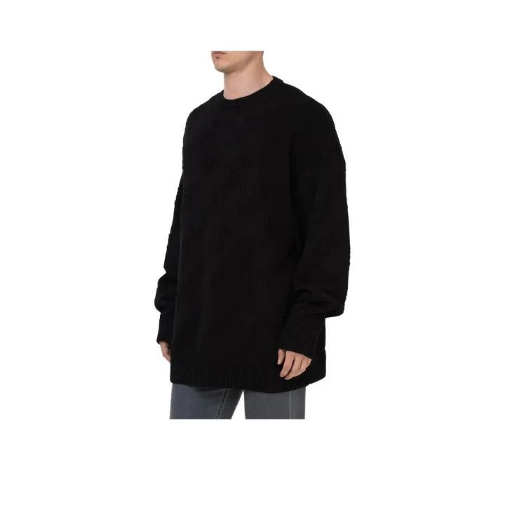 Balenciaga Balenciaga Black Long Sleeve Pullover Sweatshirt Size US M / EU 48-50 / 2 - 1 Thumbnail
