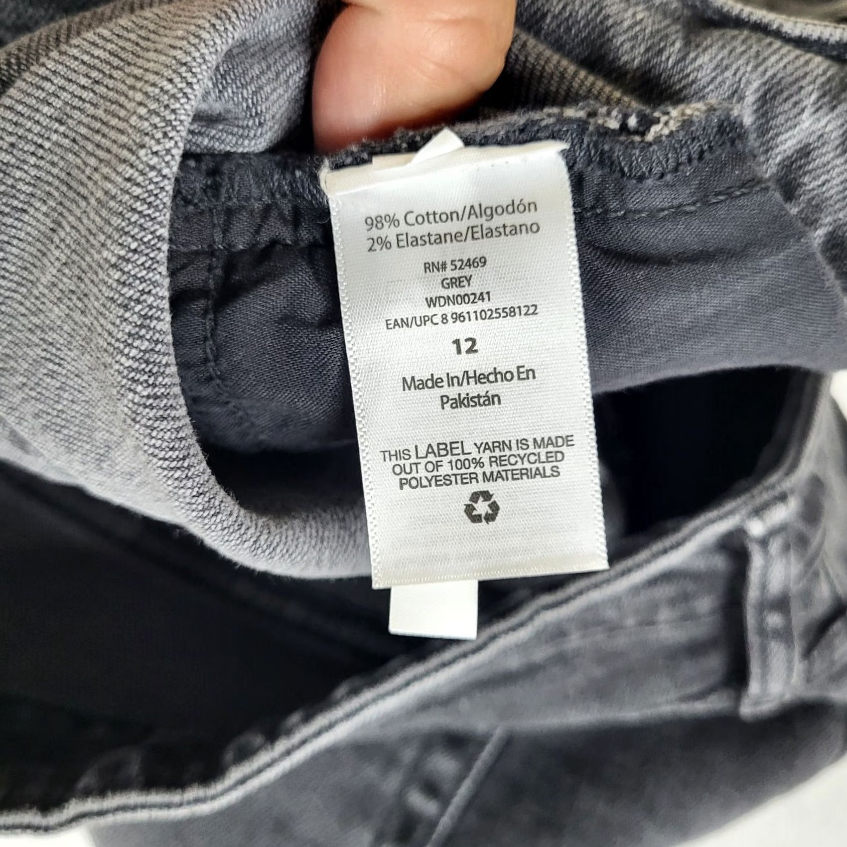 Vintage FREE ASSEMBLY Women's denim Jean Shorts dark Gray Size 12 Size 34" / US 12 / IT 48 - 8 Thumbnail