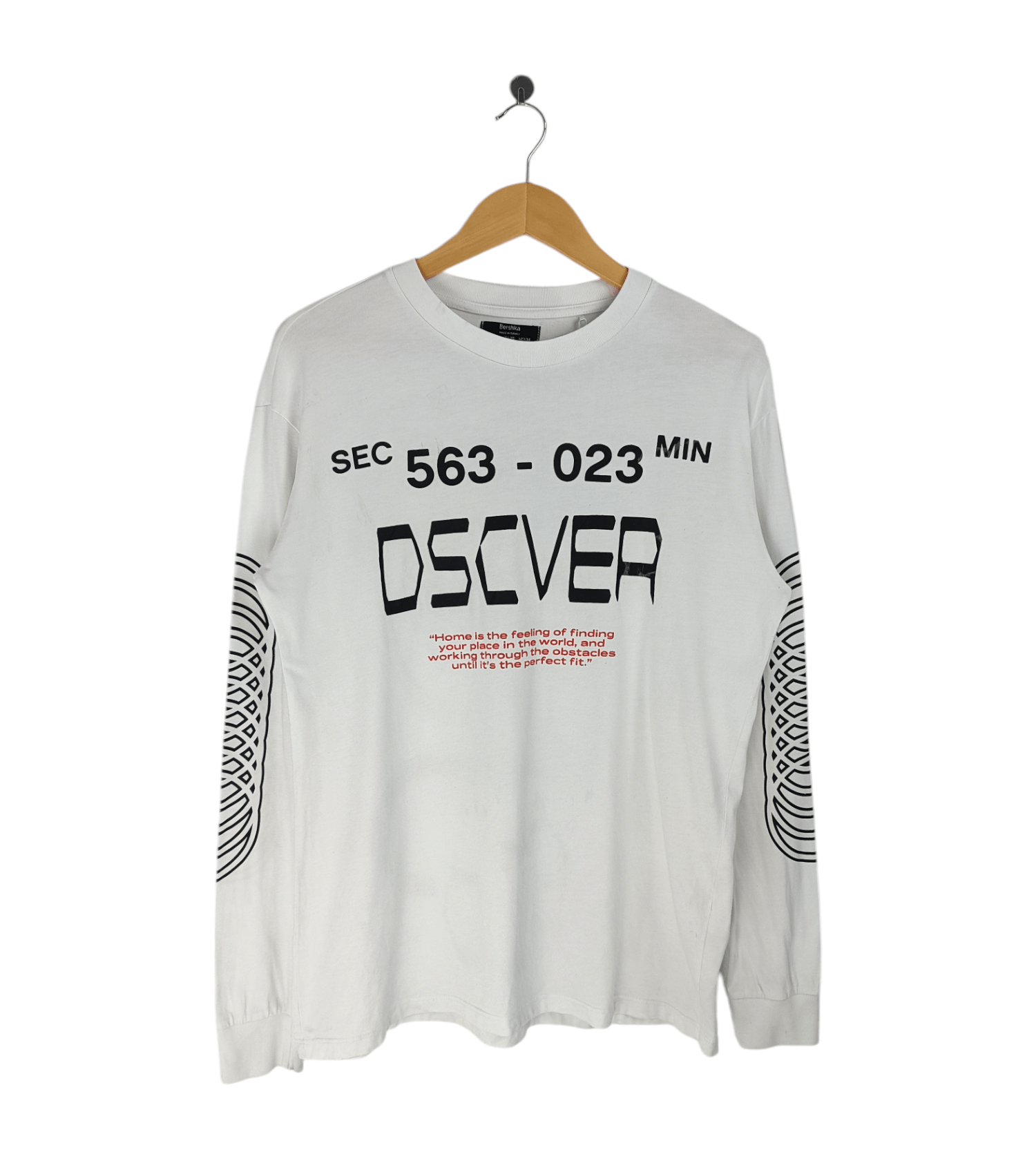 Japanese Brand VINTAGE BERSHKA DISCOVERY RARE DESIGN NASA SPACE TEE Size US M / EU 48-50 / 2 - 1 Thumbnail