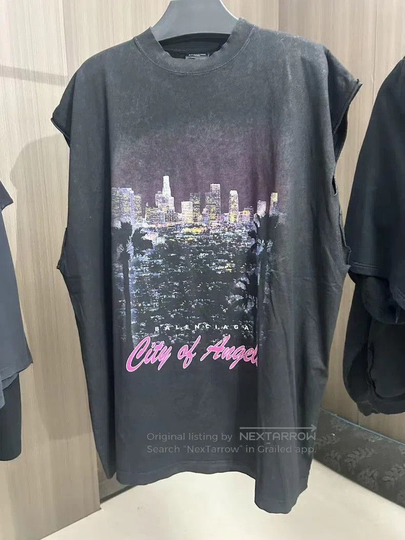 Balenciaga Balenciaga City of Angels Los Angeles Night Scene Vest Size US L / EU 52-54 / 3 - 1 Thumbnail