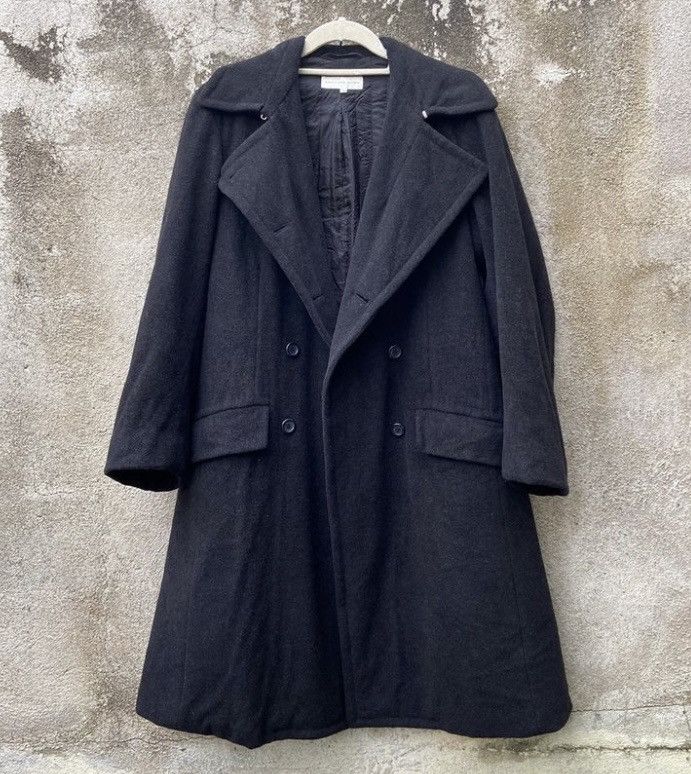Dries Van Noten Dries Van Noten Double Breasted Long Coat Wool Size US M / EU 48-50 / 2 - 3 Thumbnail