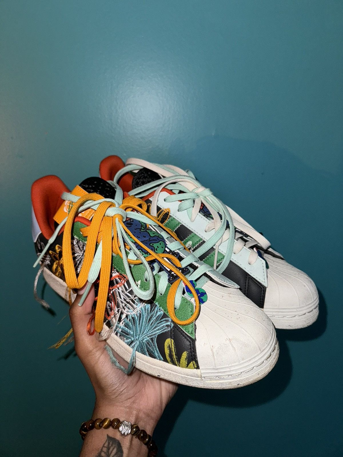 Adidas Superearth Sean Wotherspoon Adidas Size US 9.5 / EU 42-43 - 11 Thumbnail