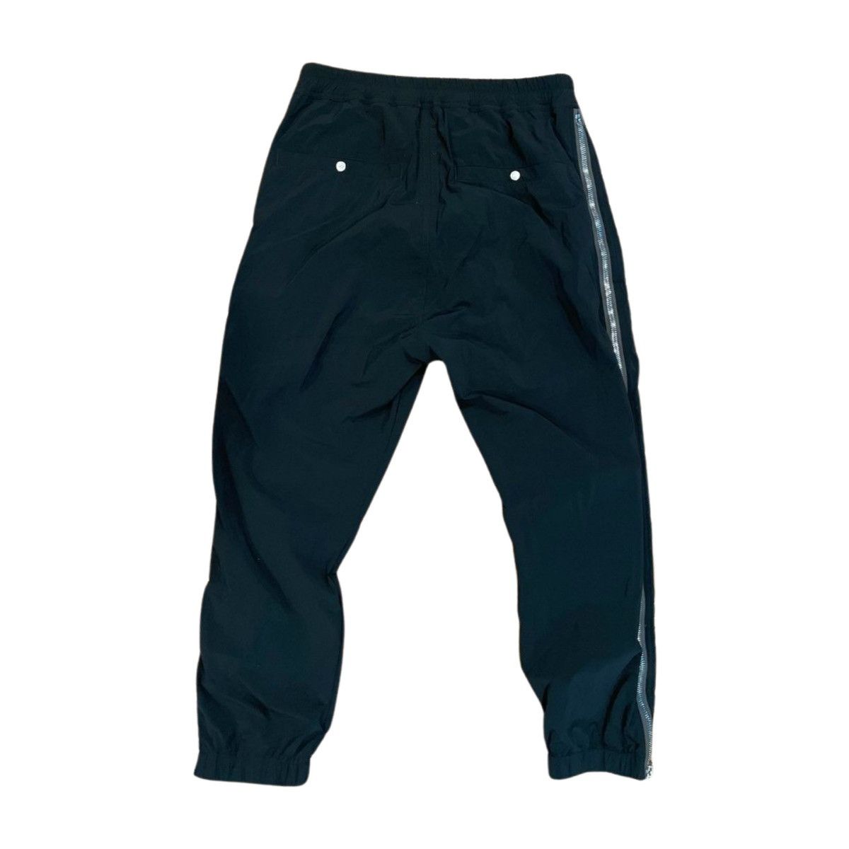 パンツ Rick Owens zipped detail track pants Rick Owens zip-detail Drawstring Jersey Joggers | Black | FARFETCH