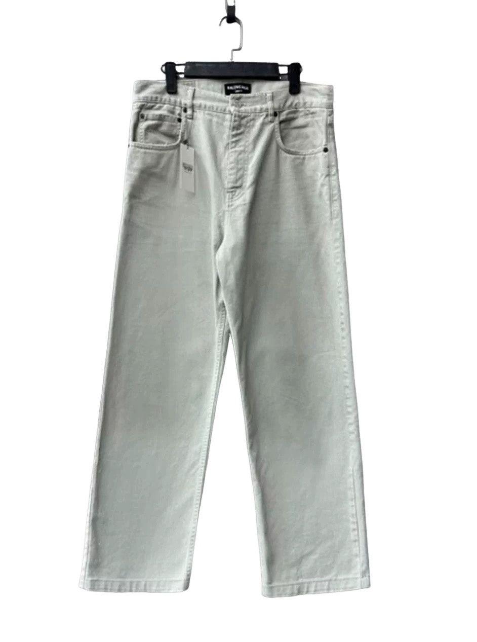 Balenciaga Balenciaga Unifit Distressed Jeans Size S Size US 30 / EU 46 - 1 Thumbnail