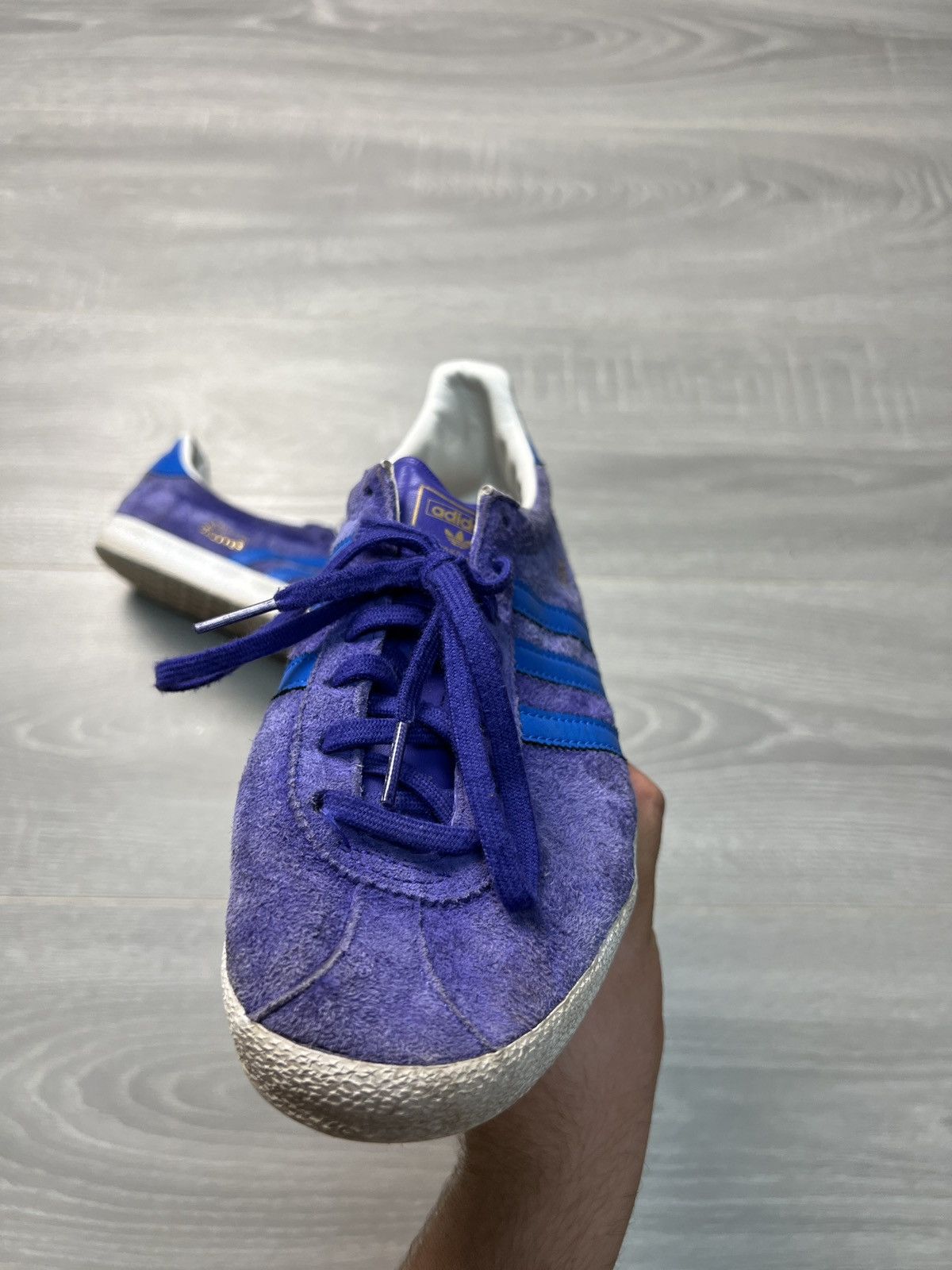 Adidas × Vintage Mens Vintage Adidas Gazelle Low top sneakers y2k rare OG Size US 7.5 / EU 40-41 - 5 Thumbnail