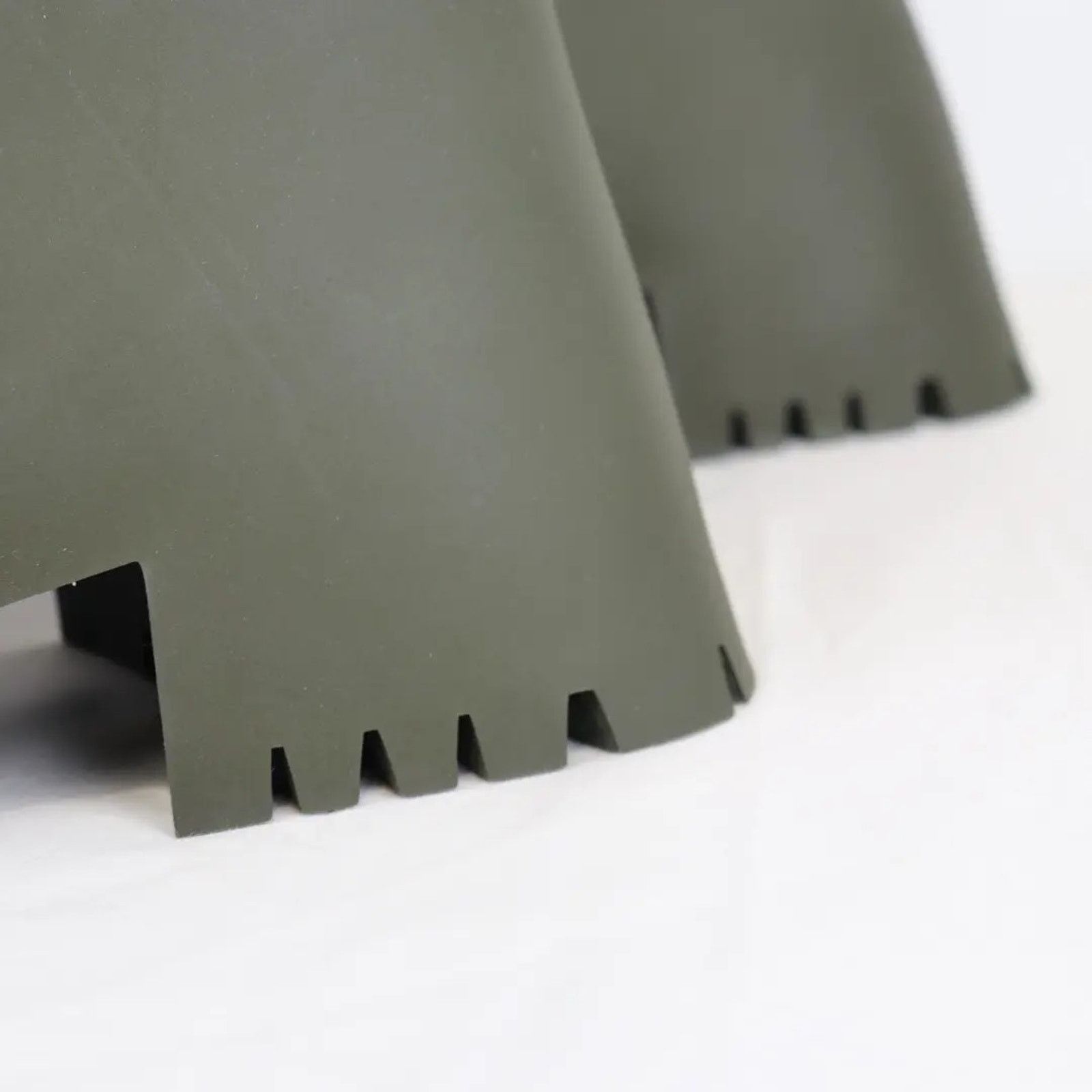 Balenciaga o1rshd1 Q:2 / Trooper Rubber Boots in Kaki Size US 9 / EU 42 - 5 Thumbnail