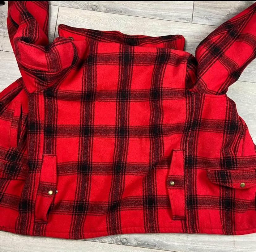 JCPenney Vintage Pennys Outerwear Wool Quilt lined Jacket* mens 44 L Size US L / EU 52-54 / 3 - 2 Thumbnail