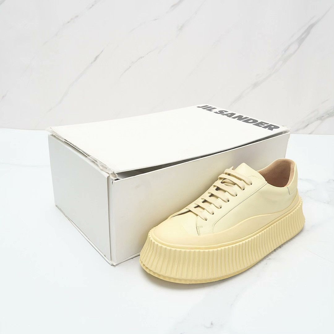 Jil Sander Jil Sander Women's Classic Thick-Soled Sneakers Size US 6 / IT 36 - 1 Thumbnail