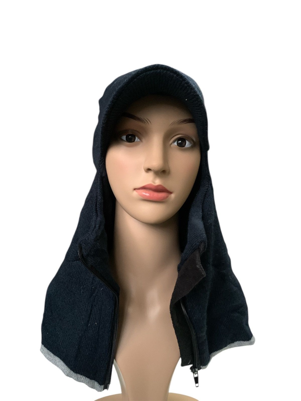 Japanese Brand × Kapital Winter Knitted Balaclava Beany Hat Zipper Up Size ONE SIZE - 7 Thumbnail
