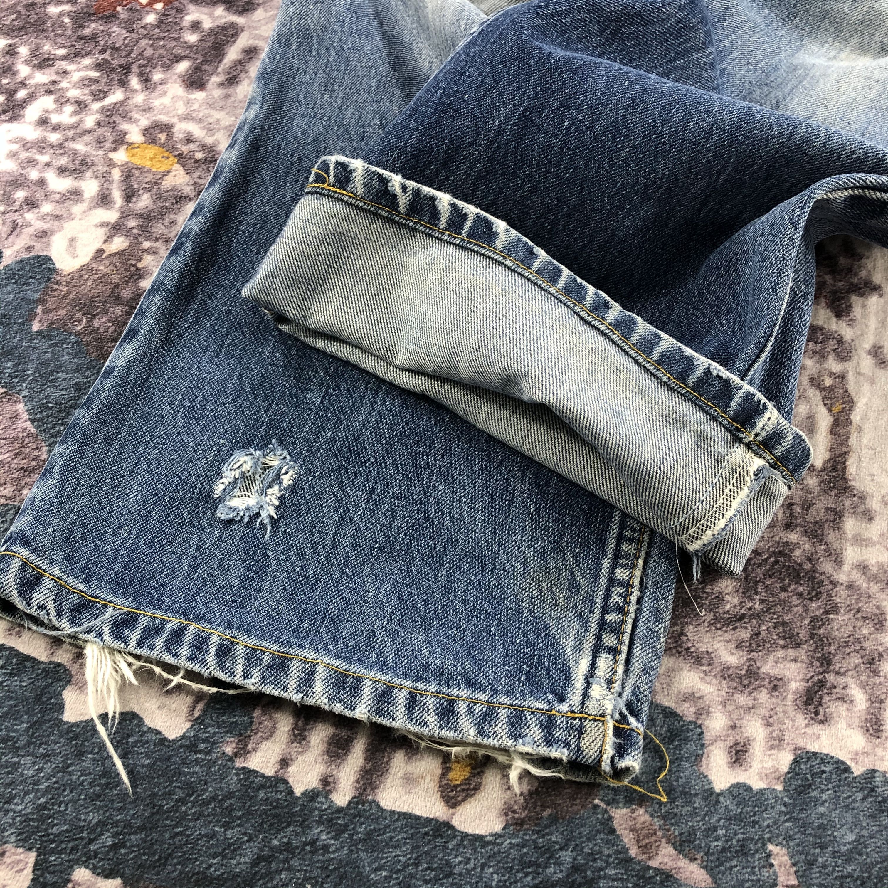 Levi's × Vintage 90s Vintage Blue Wash Levis 506 Jeans-JM2502 Size US 31 - 7 Thumbnail