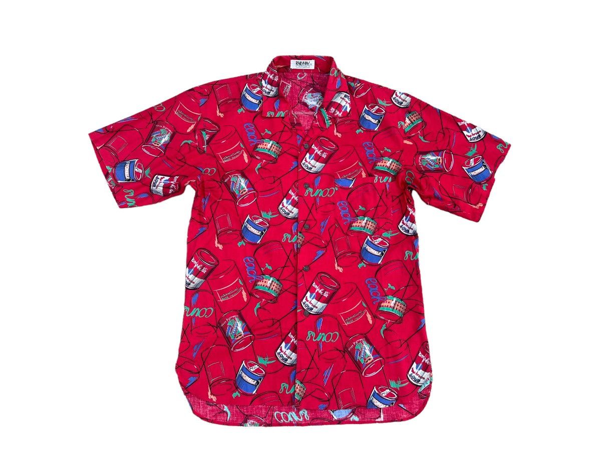 Japanese Brand Vintage Japanese Hawaiian Shirt Railway Outfitter Soup Can Size US S / EU 44-46 / 1 - 1 Thumbnail