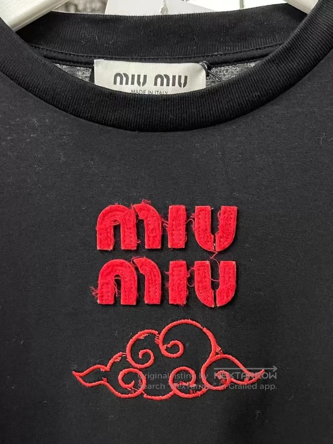 Miu Miu miumiu cloud long sleeve shirt. Size US XS / EU 42 / 0 - 5 Thumbnail