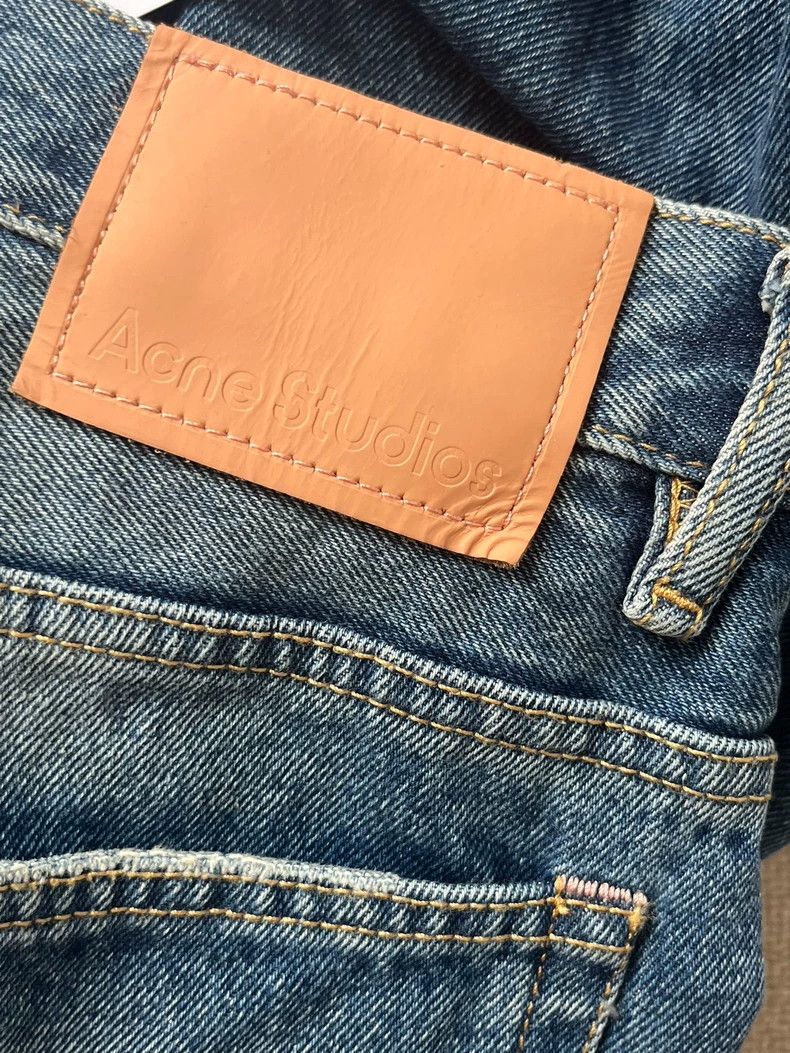 Acne Studios acne studios Weila Heavy Industry solid-color jeans 2506-Ne Size US 32 / EU 48 - 3 Thumbnail