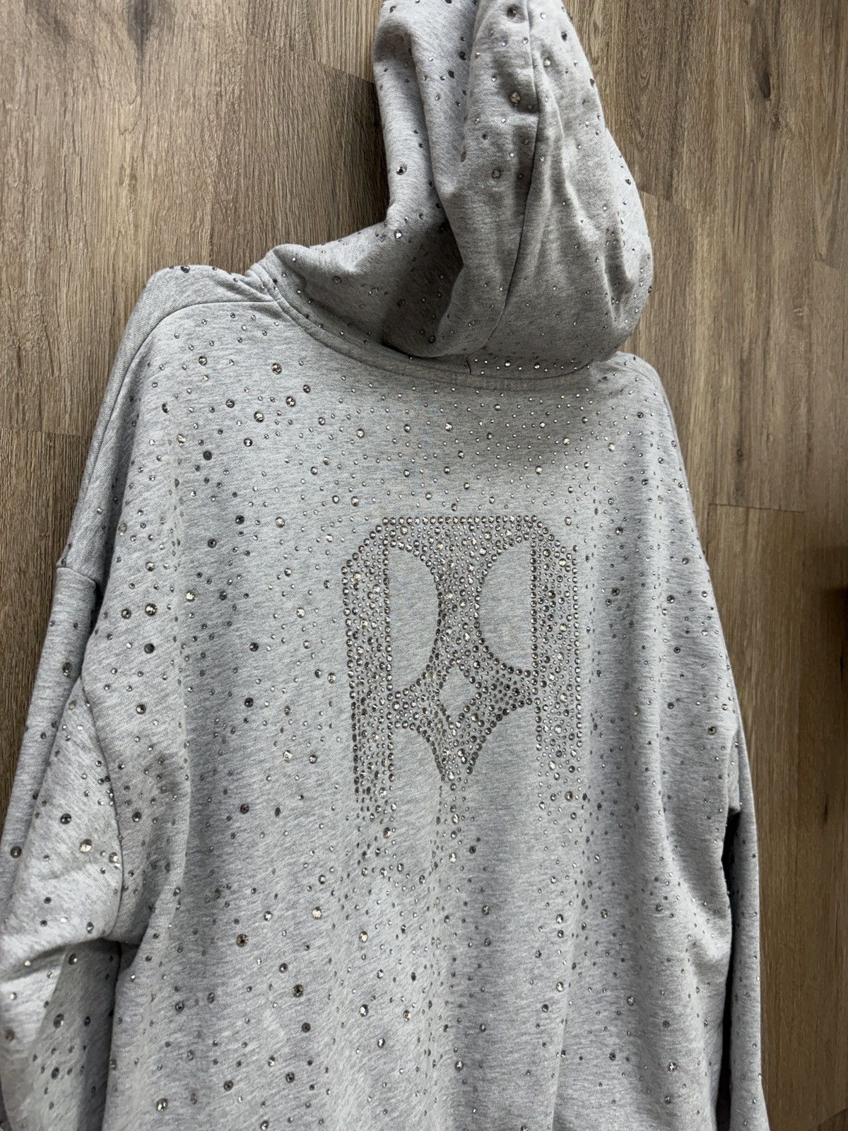 Birth of Royal Child Birth Royal Child Grey Crystal Hoodie Size US M / EU 48-50 / 2 - 8 Thumbnail