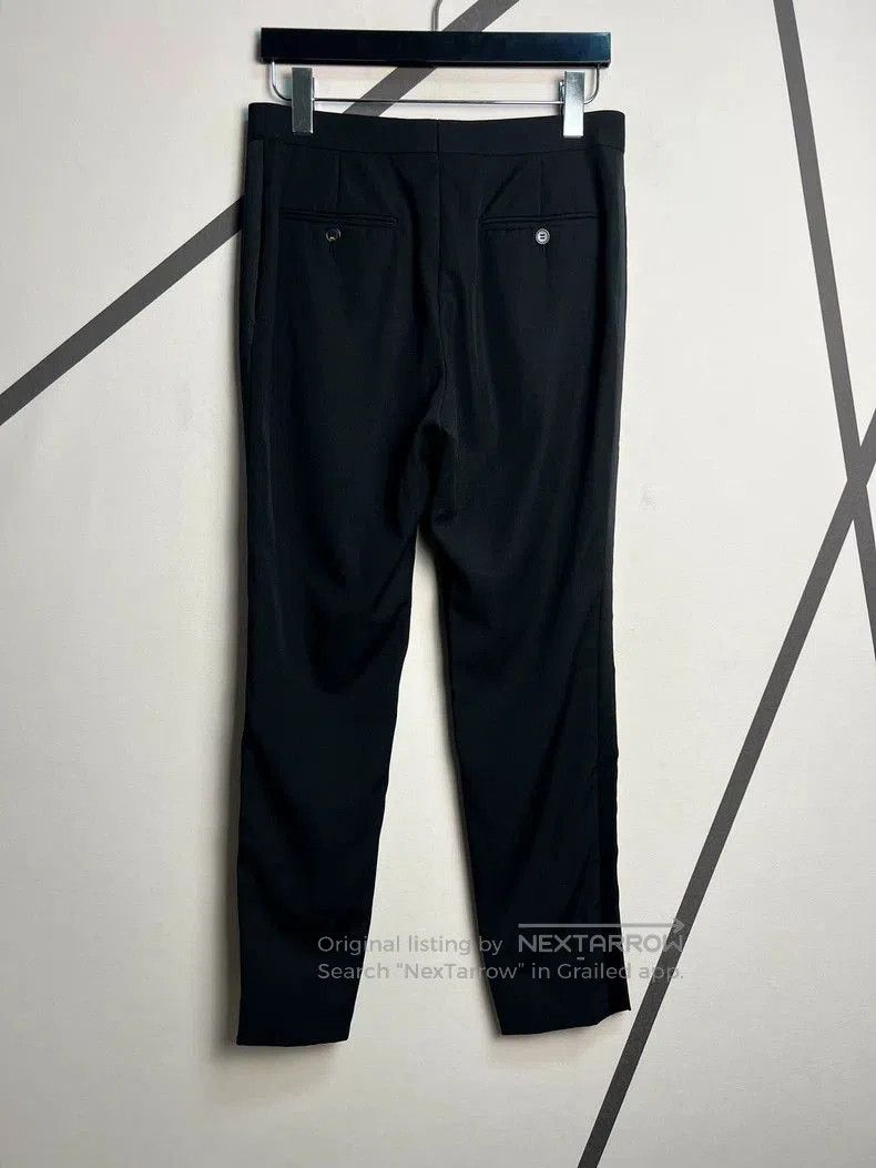 Saint Laurent Paris Saint Laurent Wool Satin Trim Smoking Pants. Size US 36 / EU 52 - 2 Thumbnail