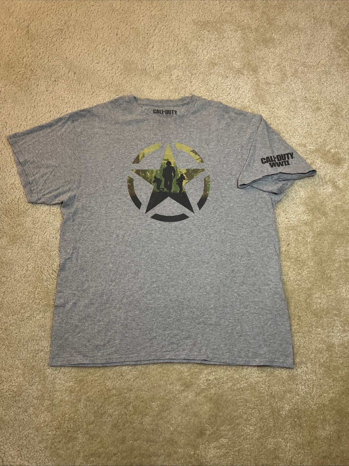 Other Call Of Duty WWII Tshirt Gray Men Size XL Size US XL / EU 56 / 4 - 1 Thumbnail
