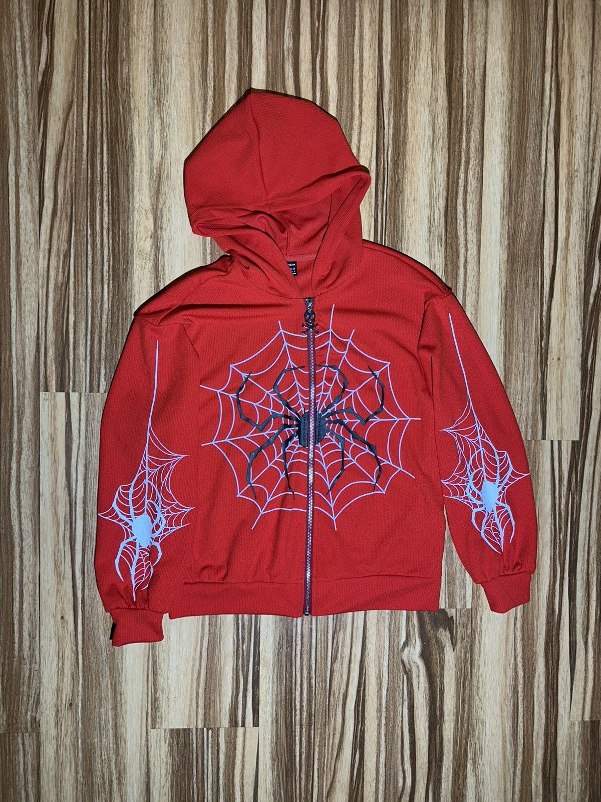 Shein Red Spider Web By SHEIN Size XS Size XS / US 0-2 / IT 36-38 - 1 Thumbnail