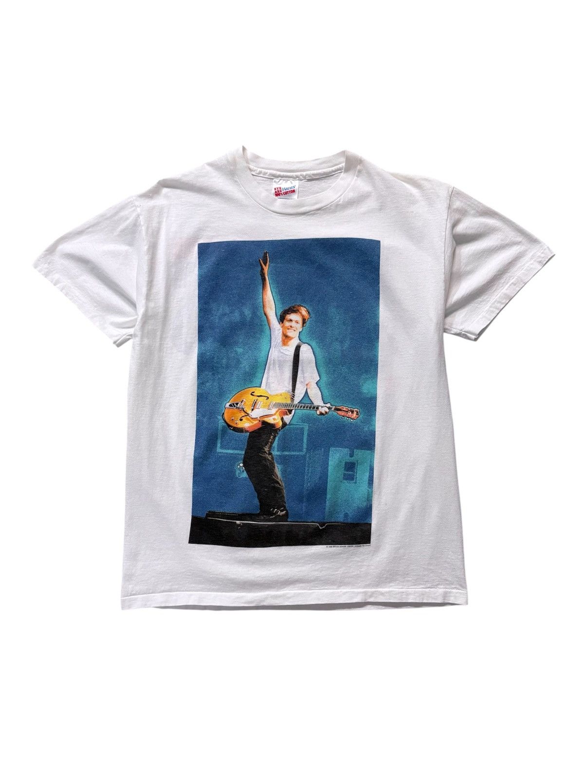 Band Tees 90s Bryan Adams May 18 & 20 Show Official Vintage Tour Tee Size US L / EU 52-54 / 3 - 1 Thumbnail