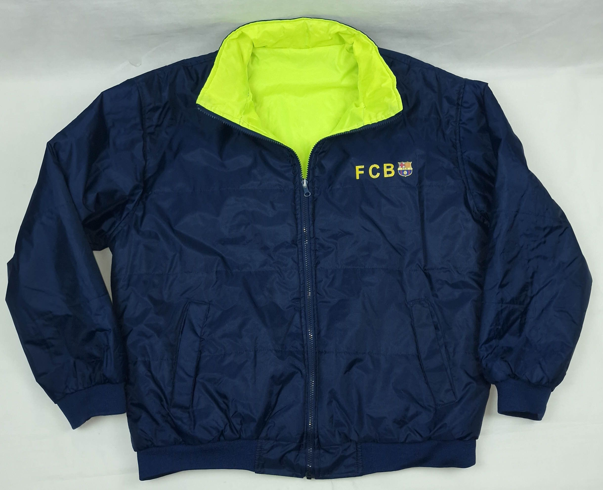 Other BARCELONA REVERSIBLE FOOTBALL TRACK JACKET COAT SIZE L Size US L / EU 52-54 / 3 - 3 Thumbnail