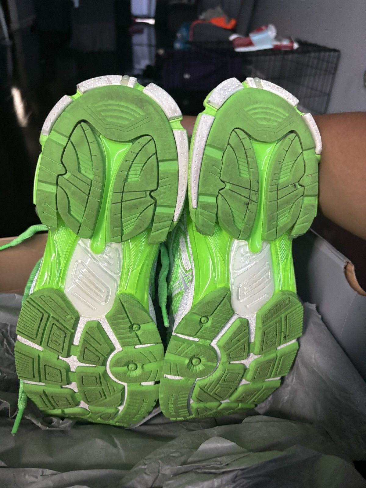Balenciaga Balenciaga Runner Sneaker ‘Fluo Green’ Size US 7 / EU 40 - 2 Thumbnail