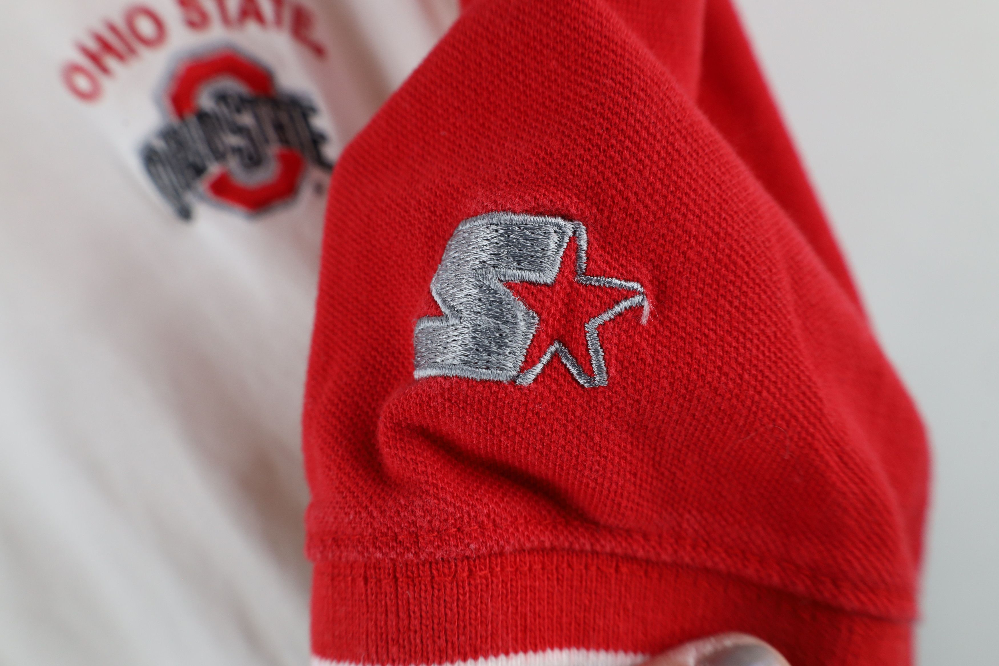 Starter × Vintage Vintage 90s Starter Out Ohio State University Polo Shirt Size US M / EU 48-50 / 2 - 4 Thumbnail