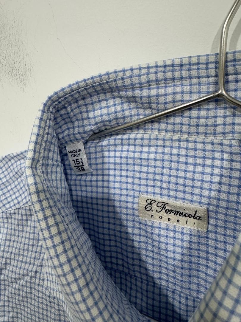 Other Errico Formicola Checkered Shirt Size US M / EU 48-50 / 2 - 4 Thumbnail
