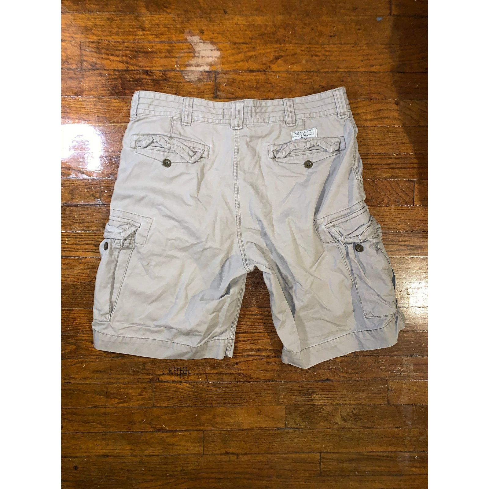 Polo Ralph Lauren Polo Ralph Lauren Cargo Shorts 36 Khaki Utility Military Size US 36 / EU 52 - 2 Thumbnail