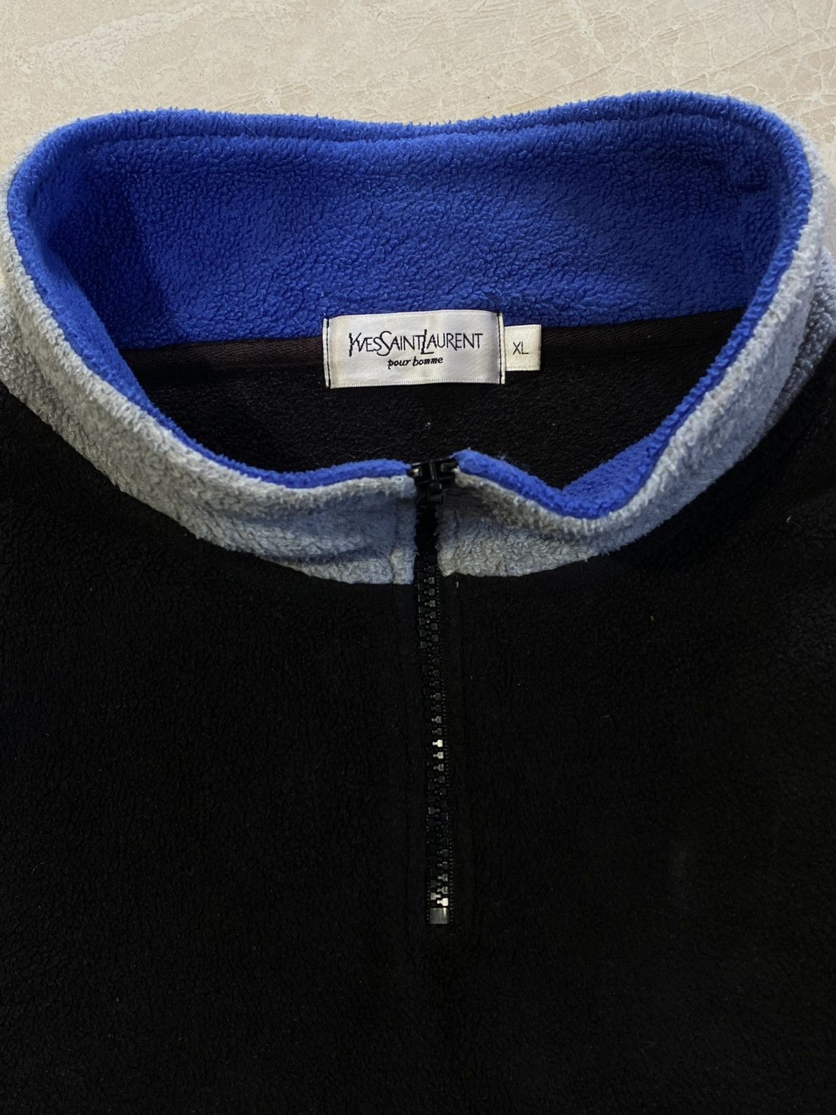 Yves Saint Laurent YSL Yves Saint Laurent Fleece Pullover Sweater Drake Vibes Size US XL / EU 56 / 4 - 11 Thumbnail