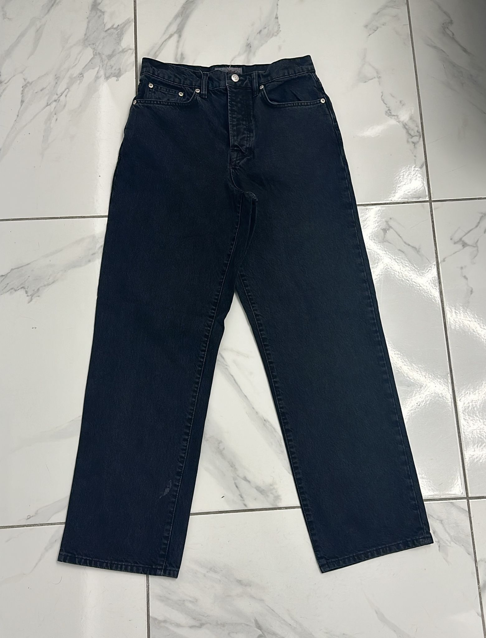 Stussy × Vintage Stüssy Big Ol Jean Size 28 Black Size US 28 / EU 44 - 1 Thumbnail