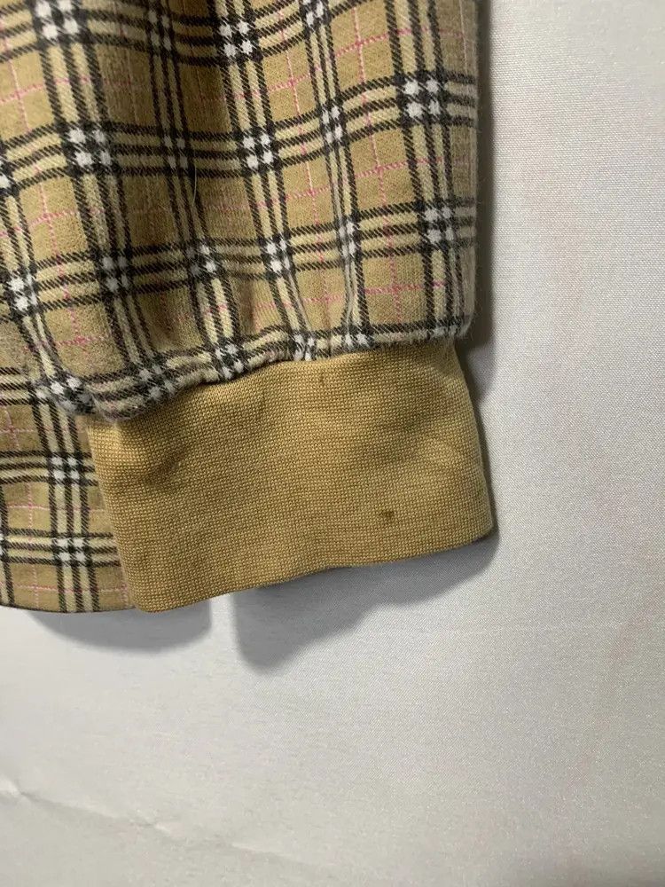 Burberry Burberrys iconic Novacheck L/S polo shirt vintage Size L / US 10 / IT 46 - 8 Thumbnail