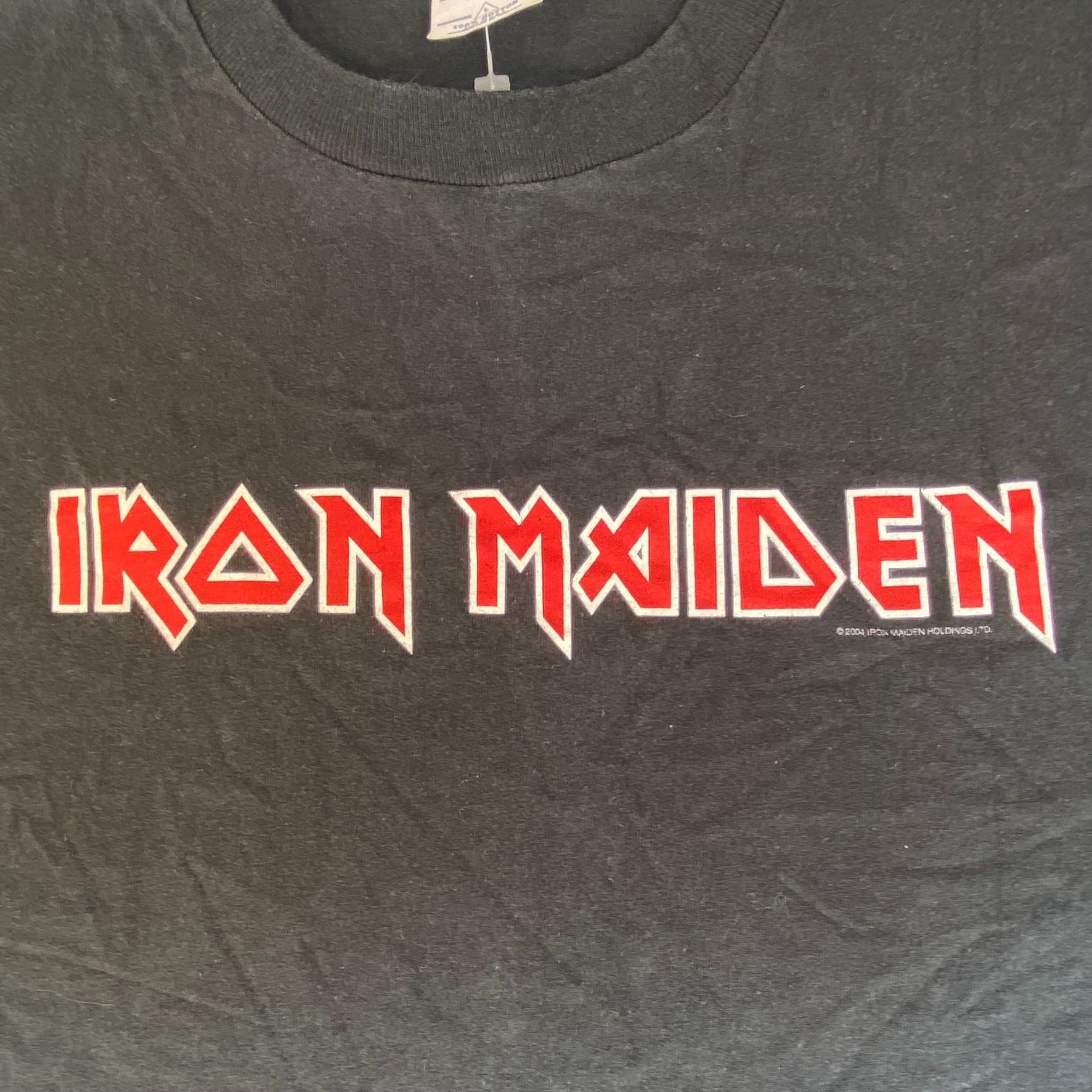 Band Tees Vintage Y2K Iron Maiden Shirt Punk Logo Heavy Metal Band Tee Size US L / EU 52-54 / 3 - 3 Thumbnail