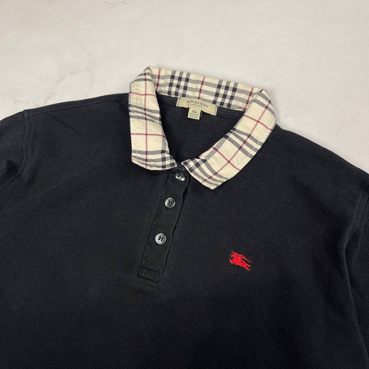 Burberry Rare!! Burberry Polo 3/4 Long Sleeve Tee Size XL Size XL / US 12-14 / IT 48-50 - 4 Thumbnail