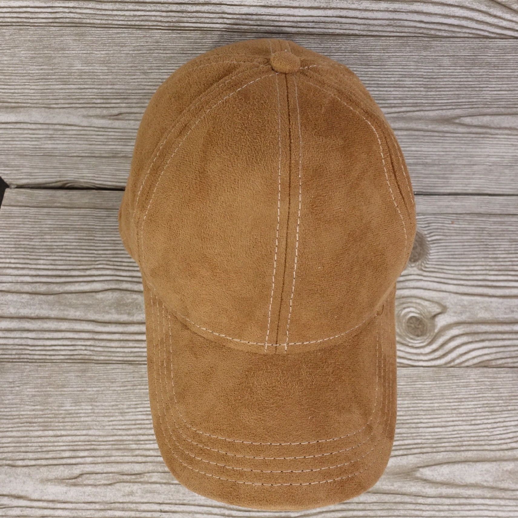 FELT C.C. Brown Adjustable Baseball Hat Cap Womens Size ONE SIZE - 3 Thumbnail