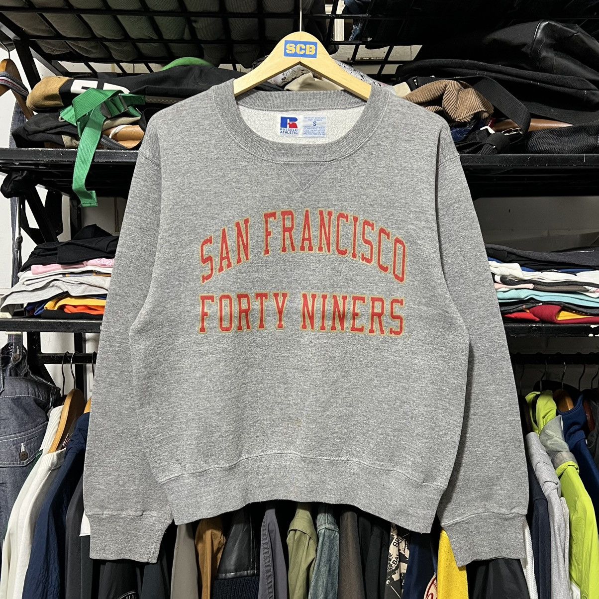 Vintage russell athletic 49ers san francisco sweatshirt