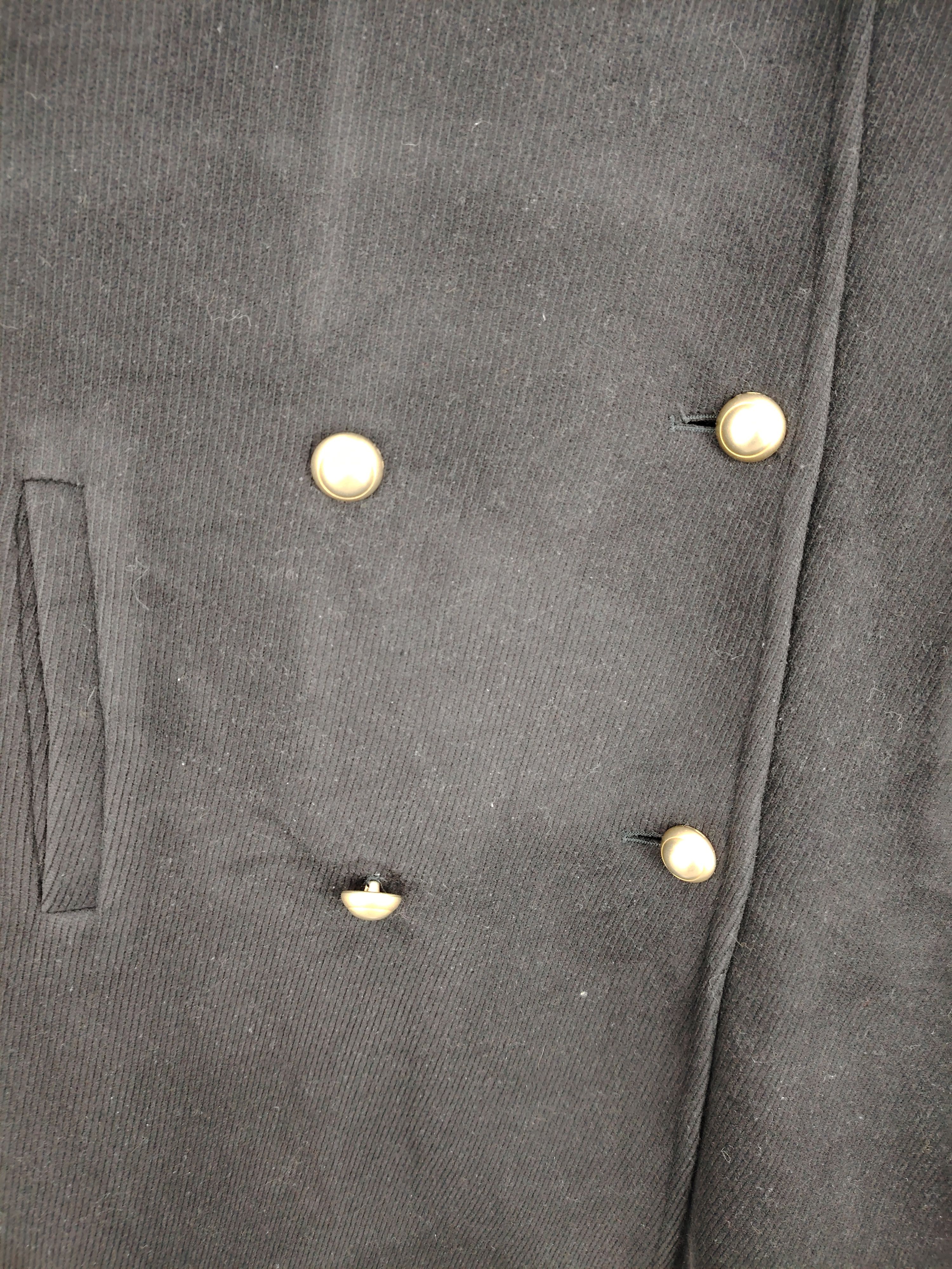If Six Was Nine Vintage Italian Designer Double Breasted Long Coat MJ0045 Size US S / EU 44-46 / 1 - 12 Thumbnail