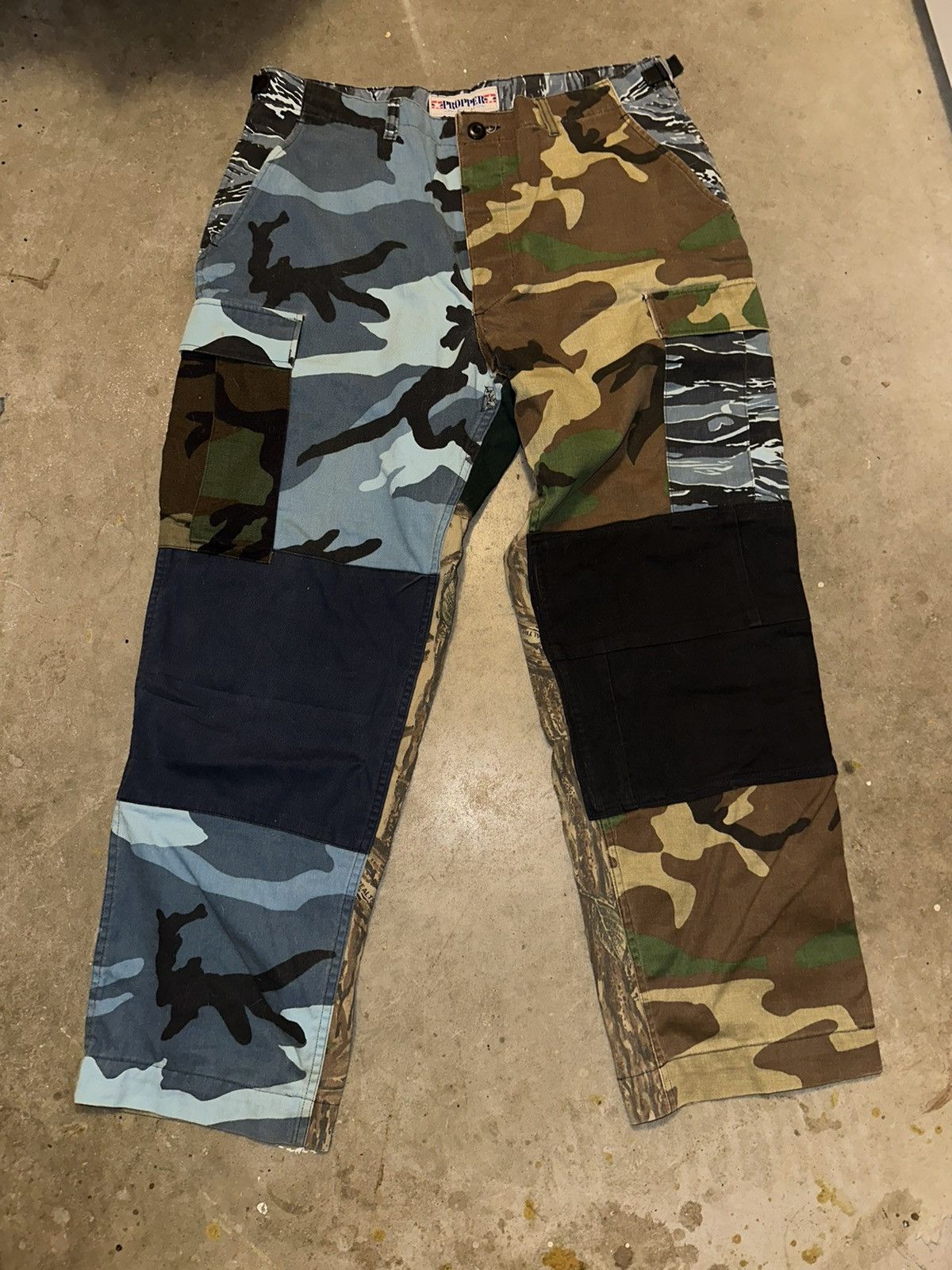 Grailed × Propper × Vintage Vintage Propper Patchwork Camo Pants Y2K Military Streetwear Size US 32 / EU 48 - 1 Thumbnail