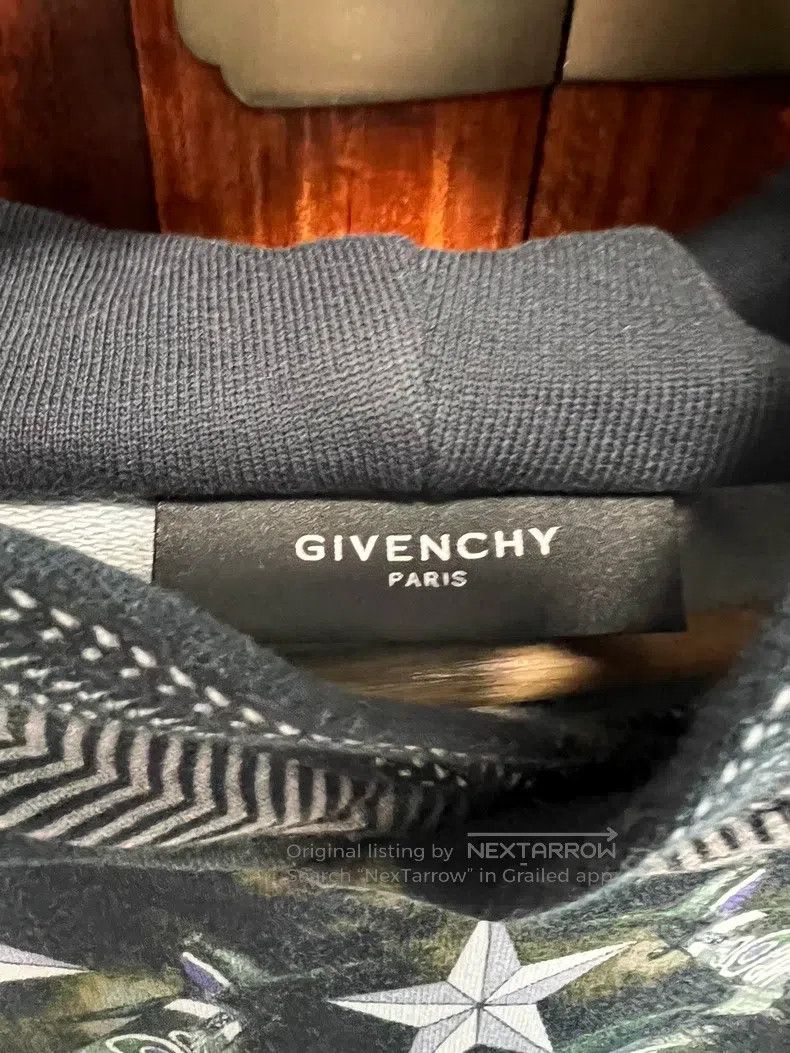 Givenchy Givenchy Green plane hoodie Size US M / EU 48-50 / 2 - 2 Thumbnail