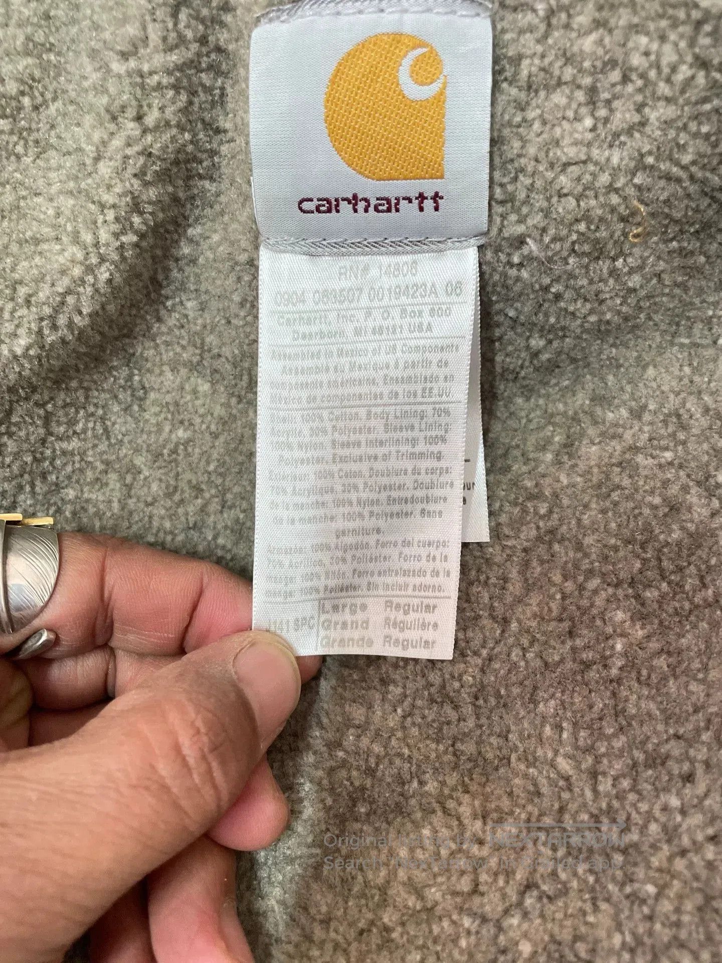 Japanese Brand Vintage Carhartt J141 Spruce Green Jacket. Size US L / EU 52-54 / 3 - 7 Thumbnail