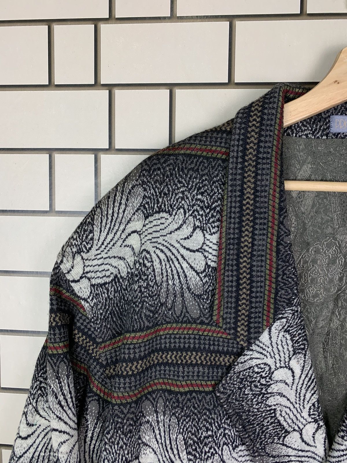 Designer × Japanese Brand × Vintage Vintage Prio Alegre Flora Design Jacket Size US L / EU 52-54 / 3 - 11 Thumbnail