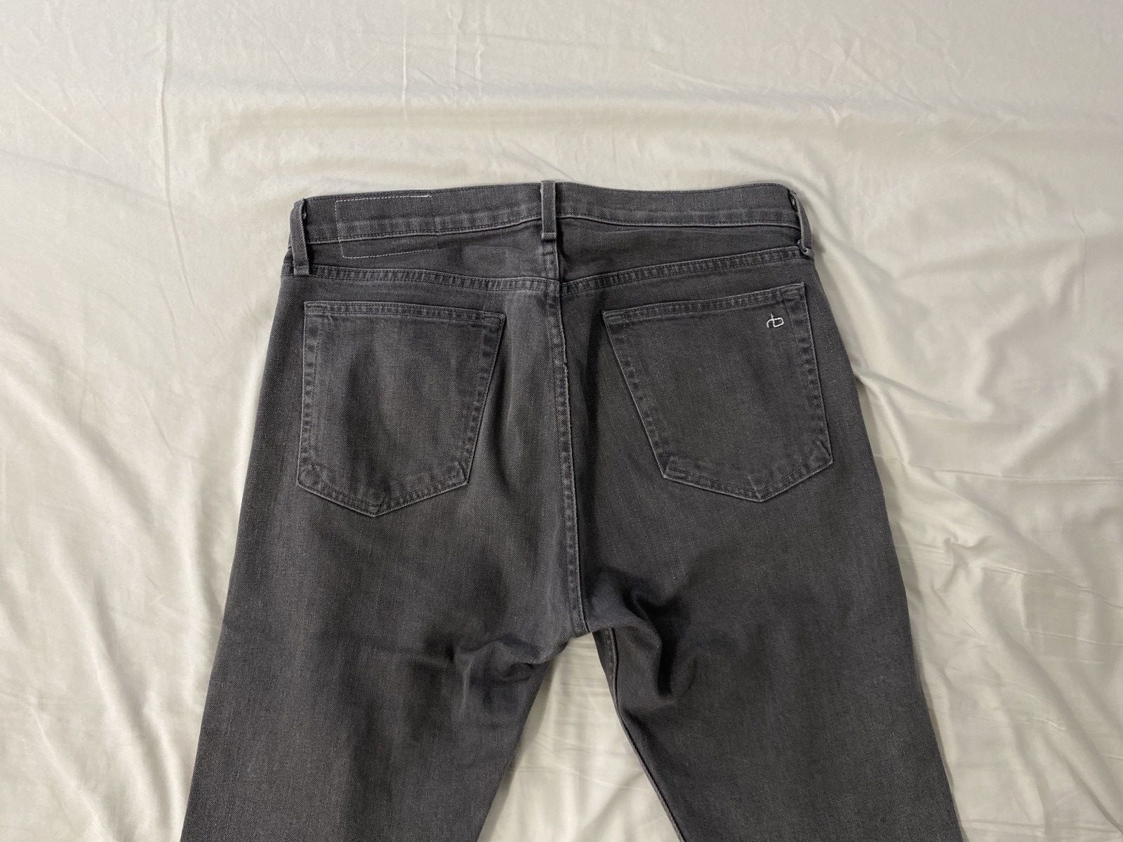 Rag & Bone Grey Rag & Bone Fit 1 Jeans Size US 34 / EU 50 - 4 Thumbnail