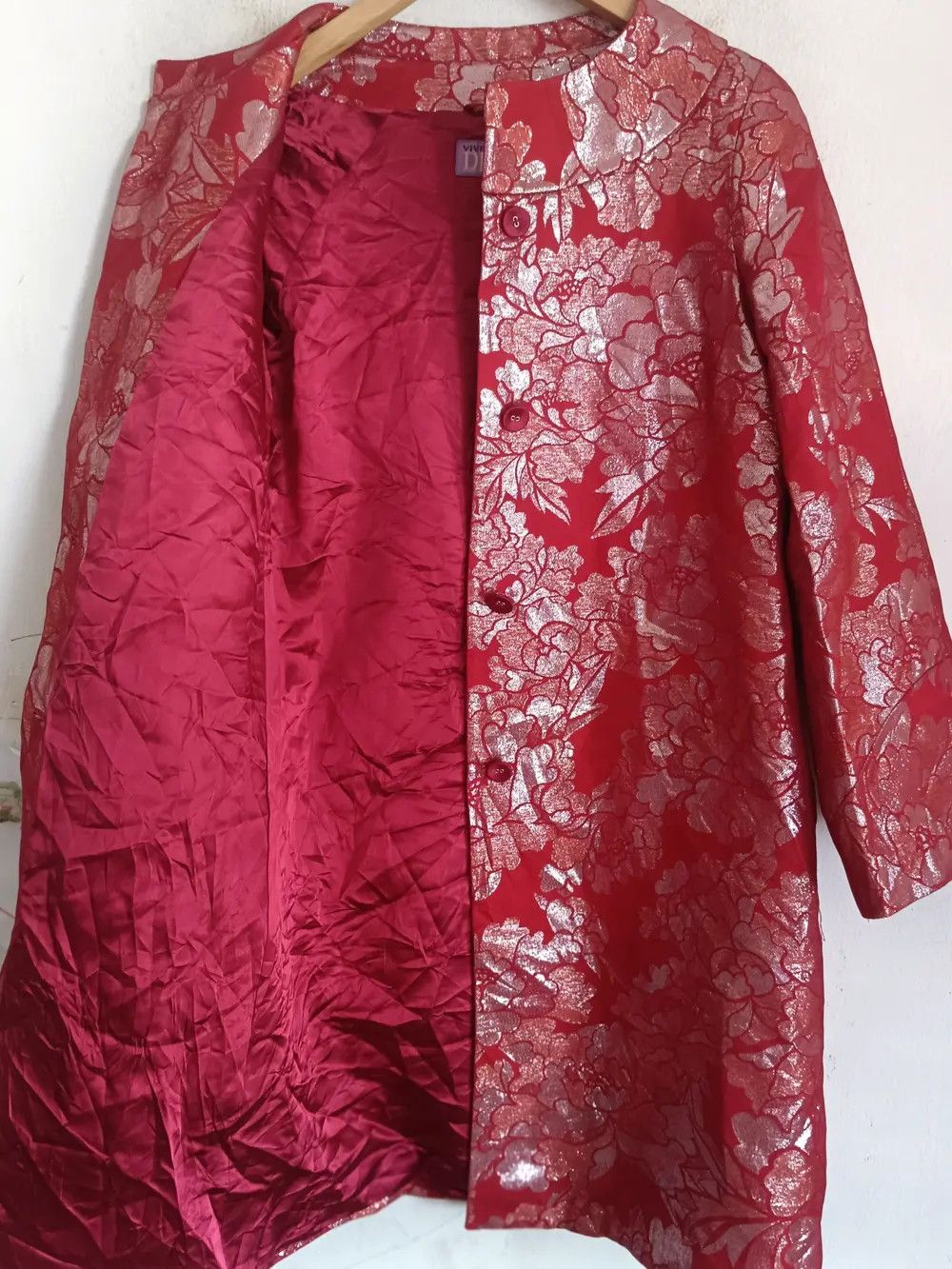 Vintage Vintage Vivienne Tam Silk Chinese Traditional Dress Size US M / EU 48-50 / 2 - 5 Thumbnail