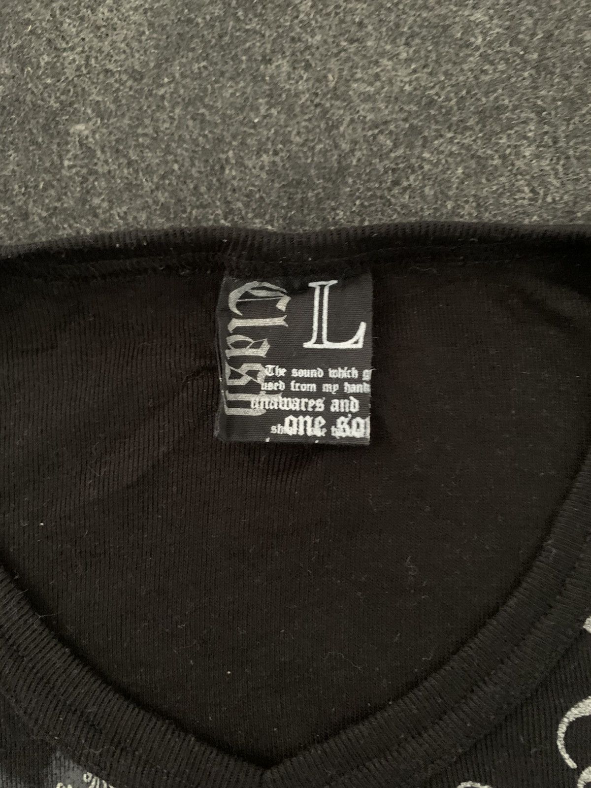 Japanese Brand Y2k Gothic art “key to freedom” tshirt Size US L / EU 52-54 / 3 - 4 Thumbnail