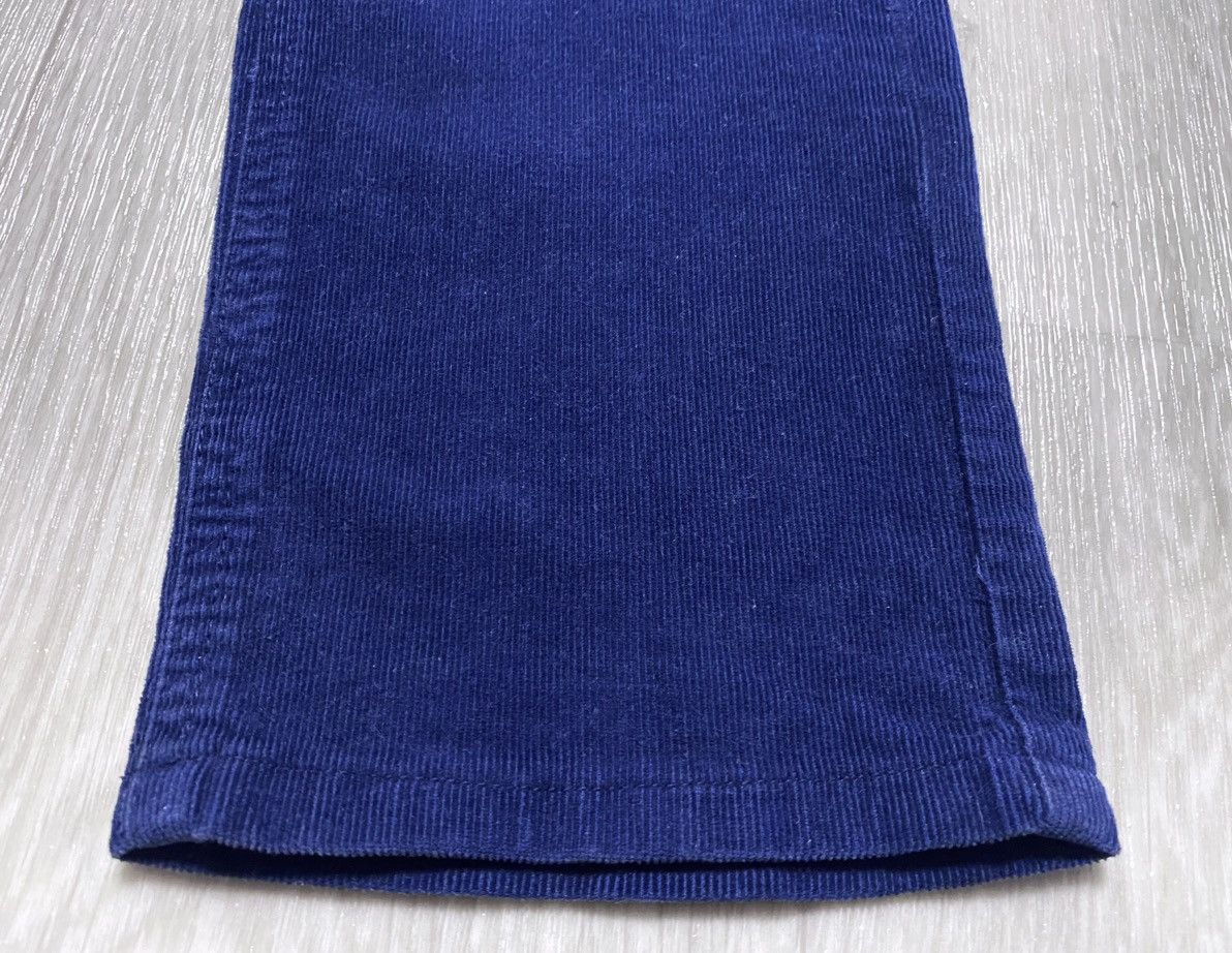 Kenzo Vintage Kenzo Teenager Blue Corduroy Pant Trouser Embroidery Size 24" / US 00 / IT 34 - 8 Thumbnail