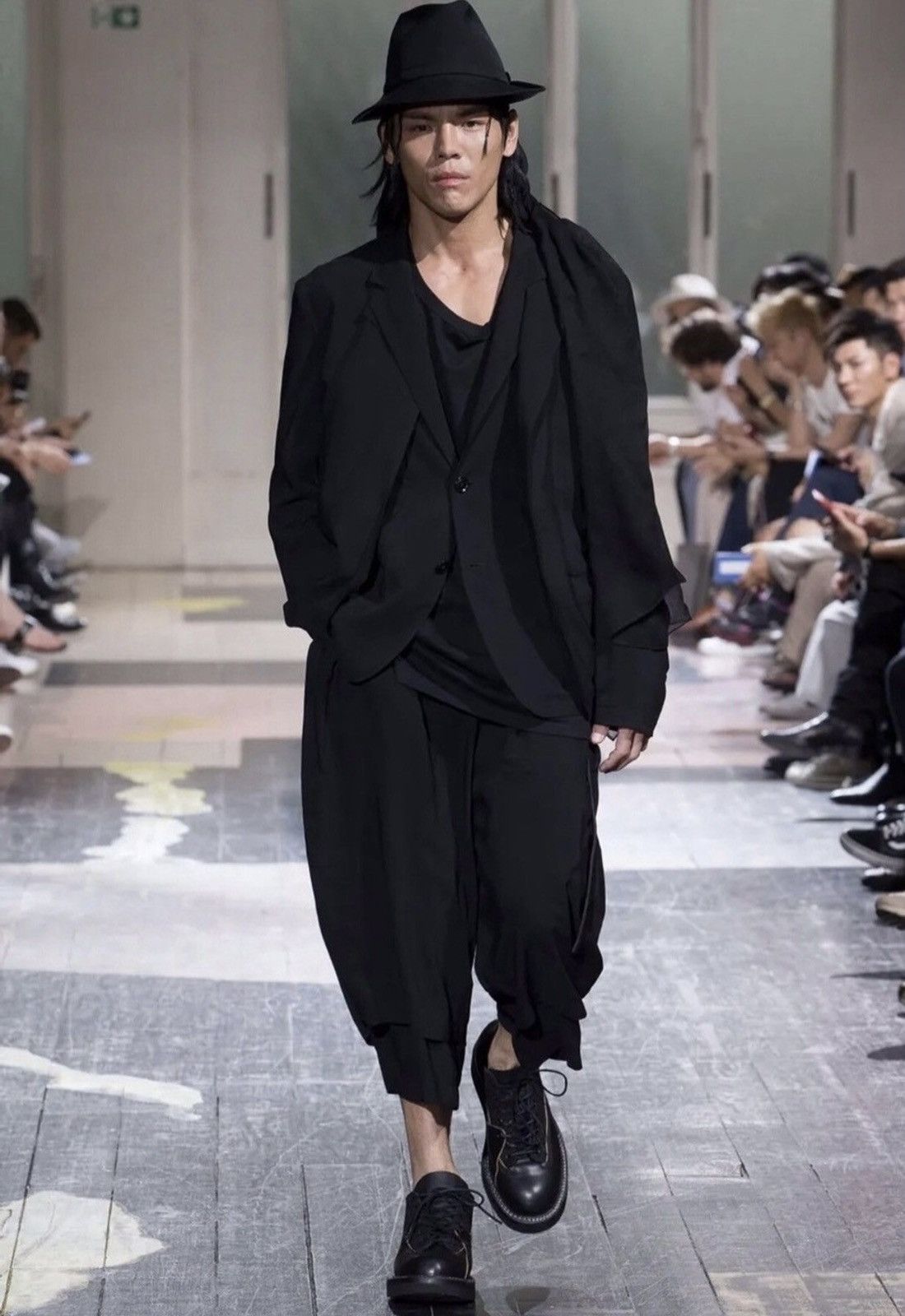 AAR YOHJI YAMAMOTO SUIT JACKET NOTCHED COLLAR
