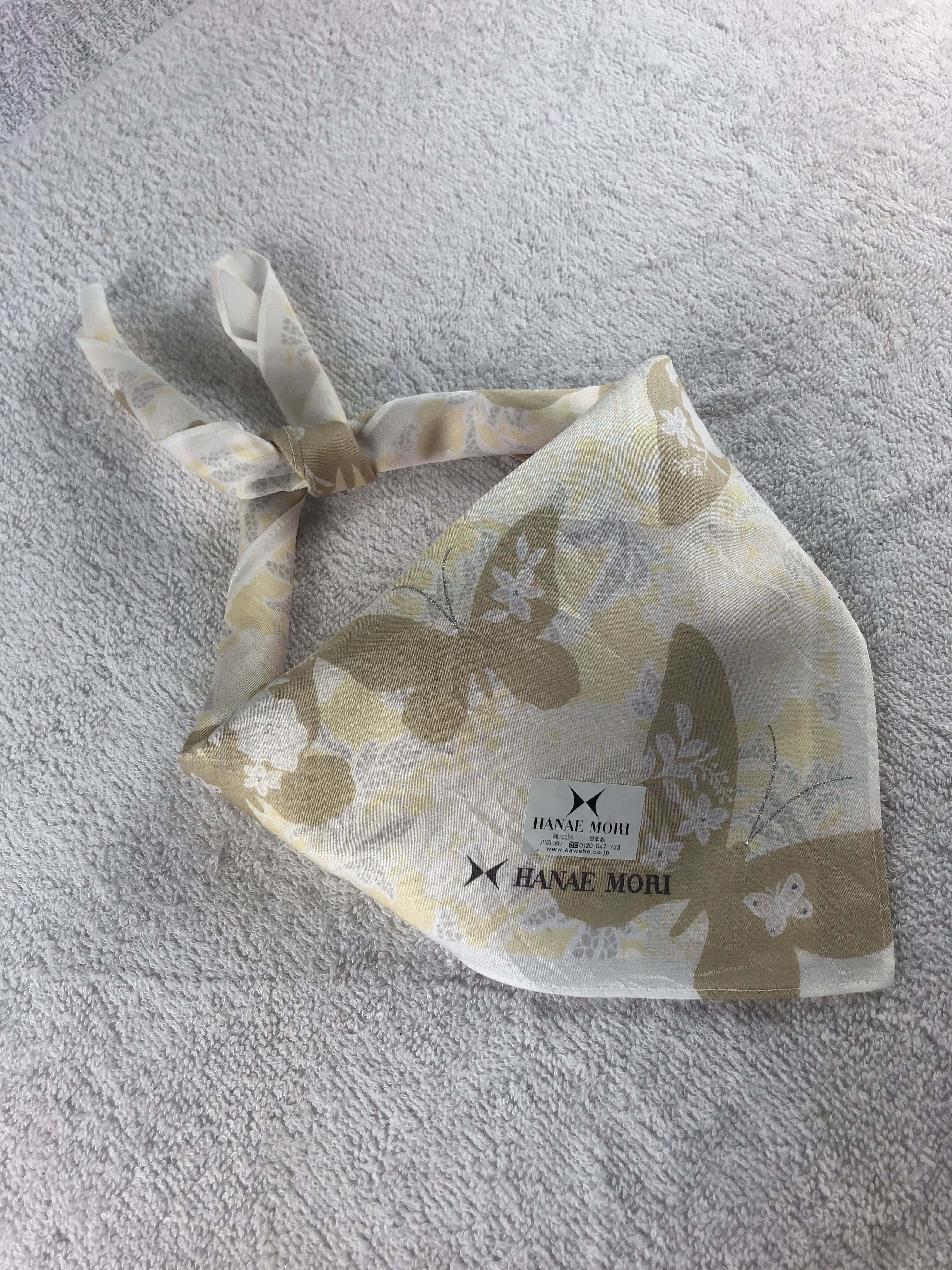 Hanae Mori × Japanese Brand × Vintage Hanae Mori Handkerchief / Bandana / Neckerchief Size ONE SIZE - 1 Thumbnail