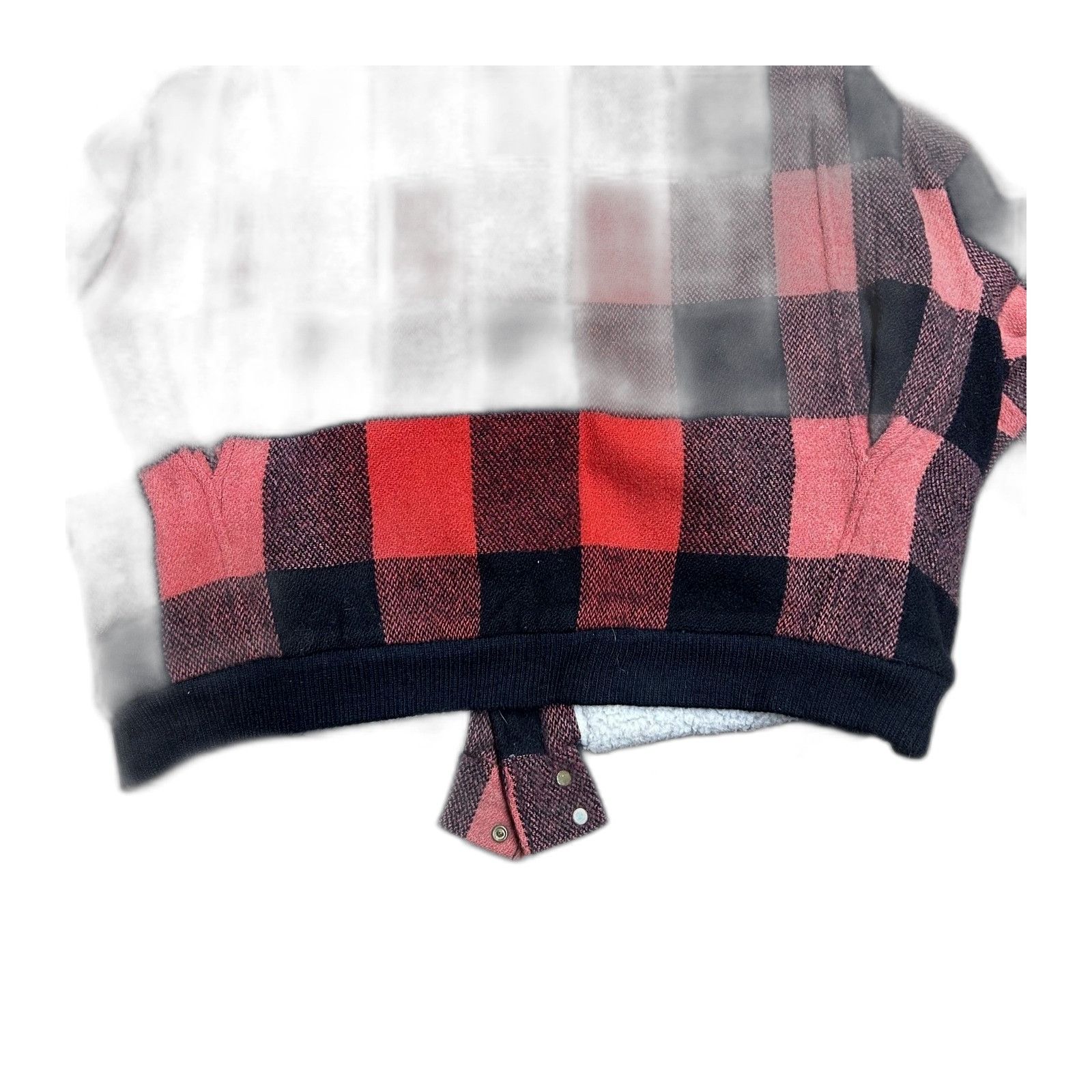 Woolrich Woolen Mills Vintage Woolrich Mens Large Red Black Wool Buffalo Plaid Hun Size US L / EU 52-54 / 3 - 3 Thumbnail