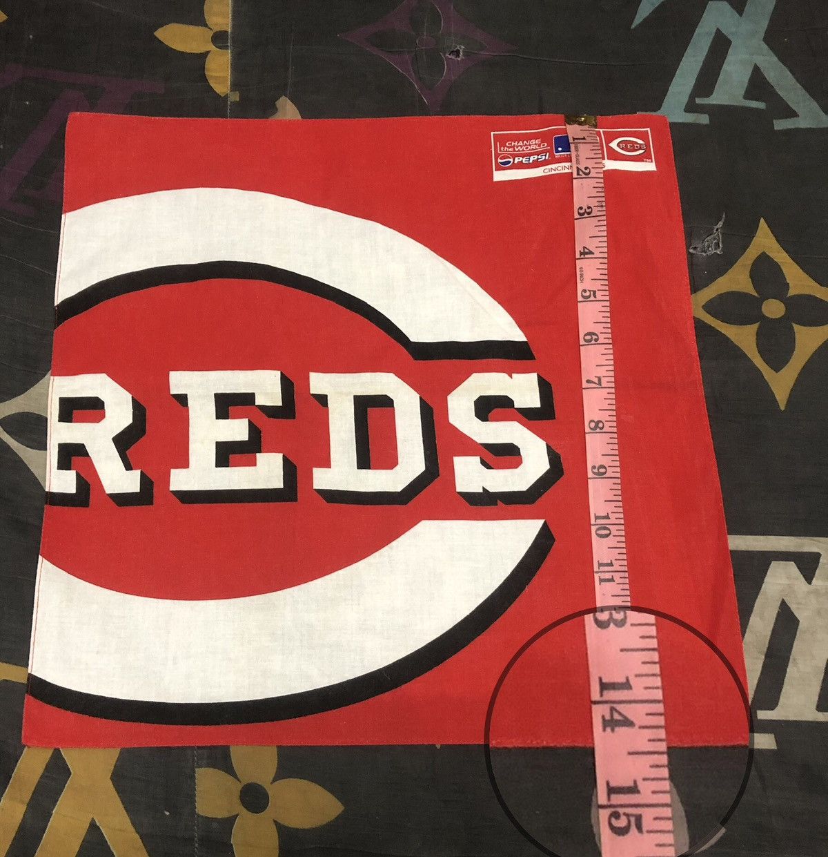 MLB Vintage MLB Cincinnati Reds handkerchief/pocketsquare Size ONE SIZE - 4 Thumbnail